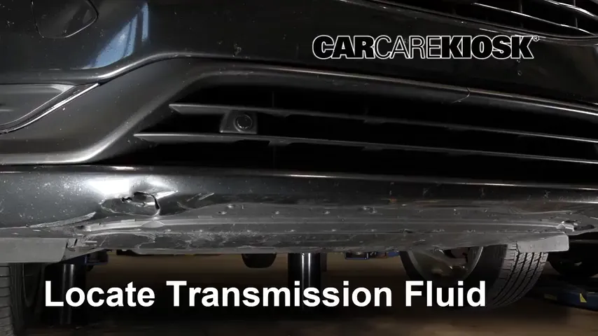 2015 Volvo V60 T5 2.0L 4 Cyl. Turbo Transmission Fluid Check Fluid Level
